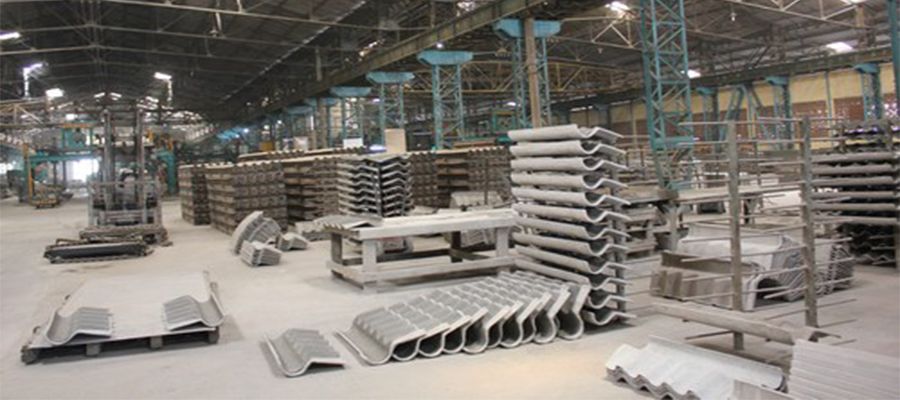 Tôn xi măng 4 tấm tôn xi măng lượn sóng