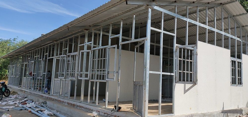 Tôn xi măng 7 ứng dụng tấm tôn xi măng