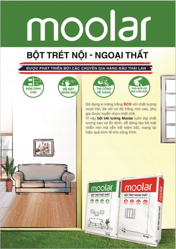 bột trét tường