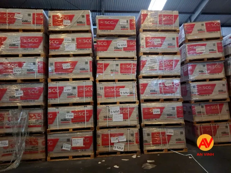 Tấm Xi Măng Cemboard Smartboard 1220mm x 2440mm x 20 mm 6 tấm cemboard 20mm