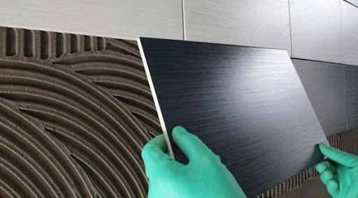 hình ảnh hướng dẫn thi công keo dán gạch