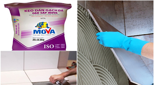 công dụng keo dán gạch mova