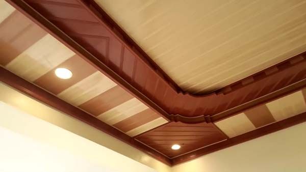 cách đóng trần nhựa