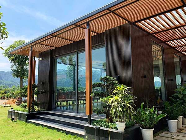 gỗ nhựa composite ngoài trời