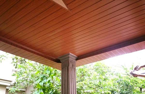 #15+ Trần Giả Gỗ Ốp Trần Đẹp Nhất Kèm Báo Giá Mới Nhất 14 trần giả gỗ