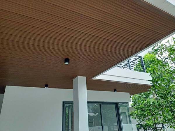 #15+ Trần Giả Gỗ Ốp Trần Đẹp Nhất Kèm Báo Giá Mới Nhất 8 trần giả gỗ