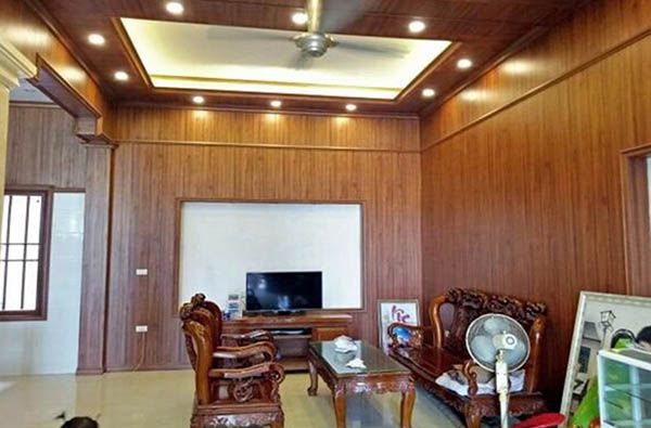 #Top 7+ mẫu ốp nhựa giả gỗ phòng khách được ưa chuộng nhất  6 ốp nhựa giả gỗ phòng khách