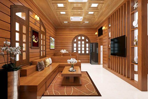 #Top 7+ mẫu ốp nhựa giả gỗ phòng khách được ưa chuộng nhất  8 ốp nhựa giả gỗ phòng khách