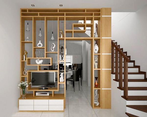 vách ngăn nhựa giả gỗ