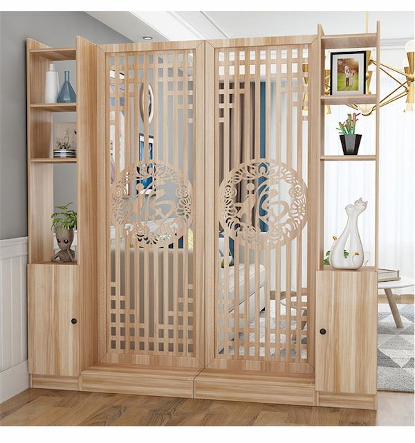 vách ngăn nhựa giả gỗ