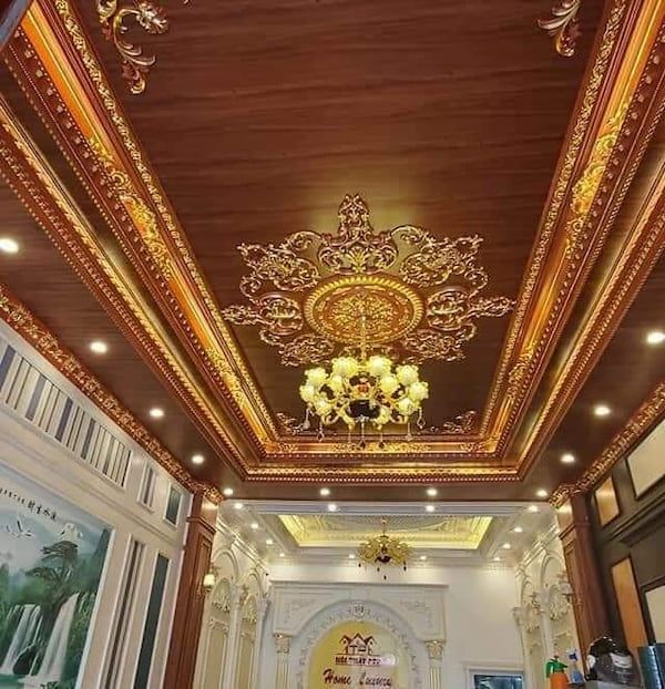 vách ngăn nhựa giả gỗ