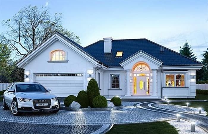 Top 21+ mẫu nhà cấp 4 kiểu Pháp sang trọng, đẹp hút hồn 14 nha cap 4 kieu phap 16