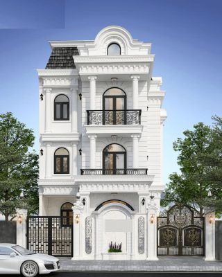 20+ mẫu nhà ống đẹp, hiện đại, xu hướng năm 2024 11 phao chi mat tien nha ong 2