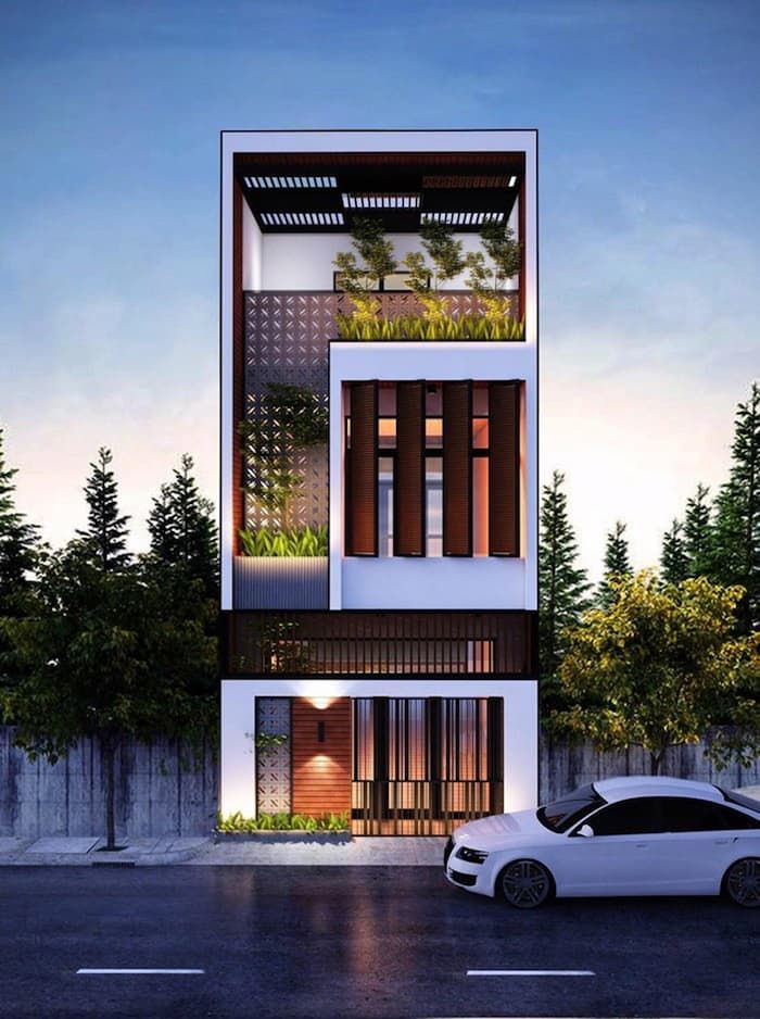 Top 15+ thiết kế nhà ngang 6m dài 25m đẹp nhất hiện nay 7 thiet ke nha ngang 6m dai 25m 5