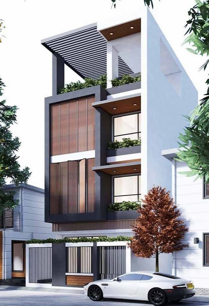 Top 15+ thiết kế nhà ngang 6m dài 25m đẹp nhất hiện nay 10 thiet ke nha ngang 6m dai 25m 8