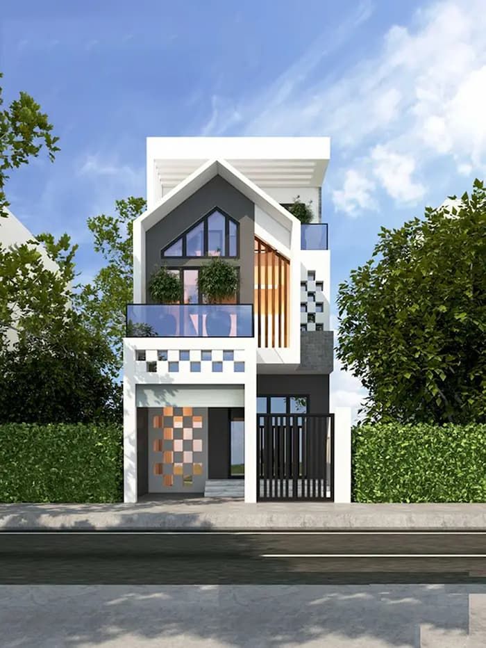 Top 15+ thiết kế nhà ngang 6m dài 25m đẹp nhất hiện nay 11 thiet ke nha ngang 6m dai 25m 9