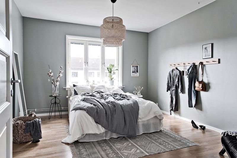 phối màu tường và gạch nền