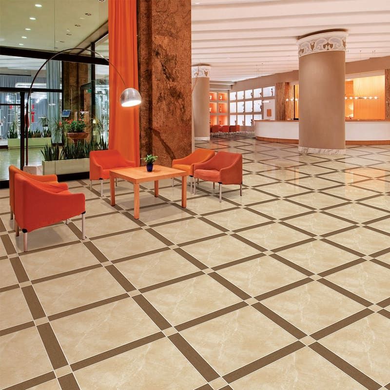 phối màu tường và gạch nền