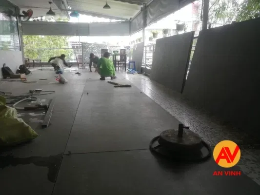 Tấm Xi Măng Lót Sàn Cemboard 6 tấm xi măng lót sàn