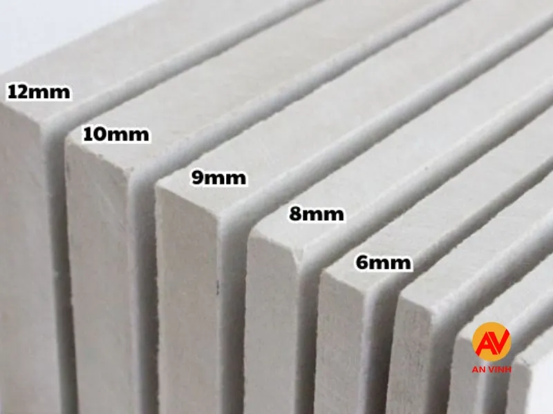 độ dày tấm Cemboard