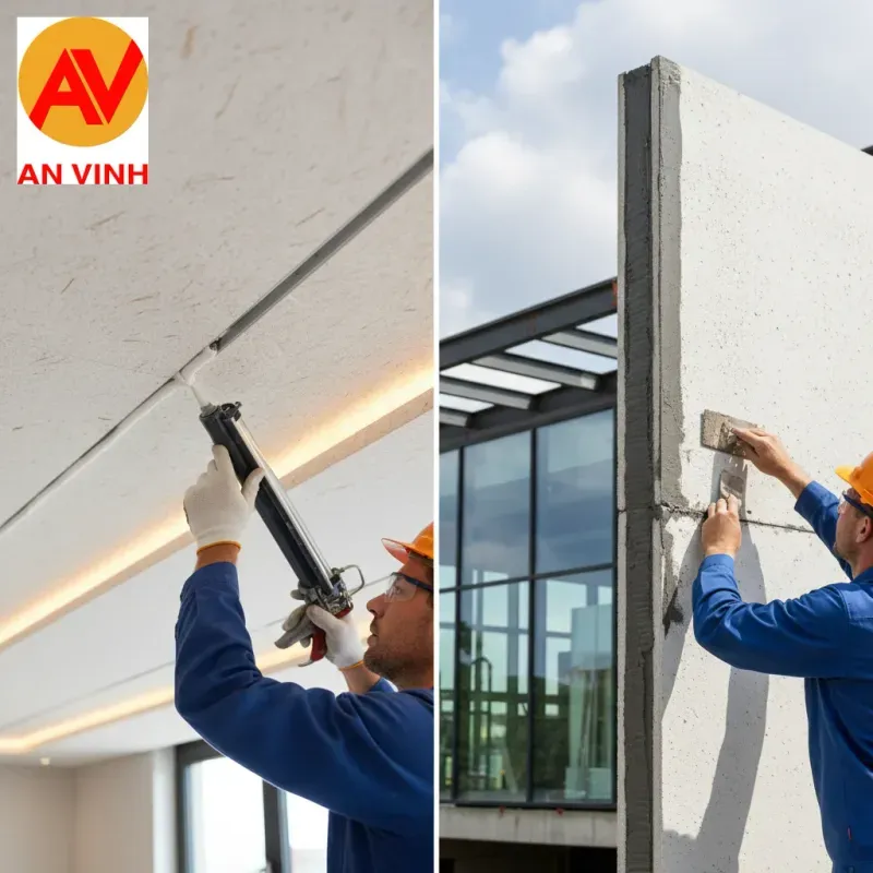 Chọn tấm cemboard chuẩn theo khu vực thi công