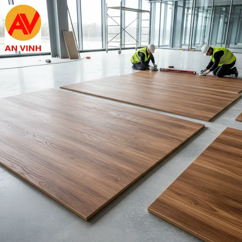 Chuẩn bề mặt vân và cách lên layout