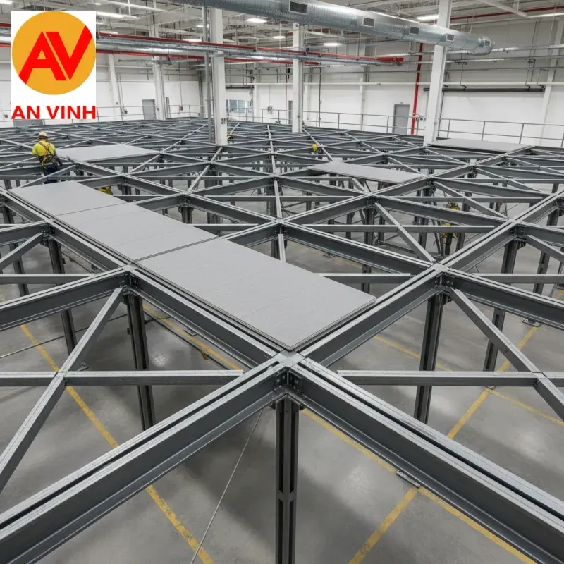 3. Lót sàn, gác lửng (Chịu tải trọng động và tĩnh lớn)