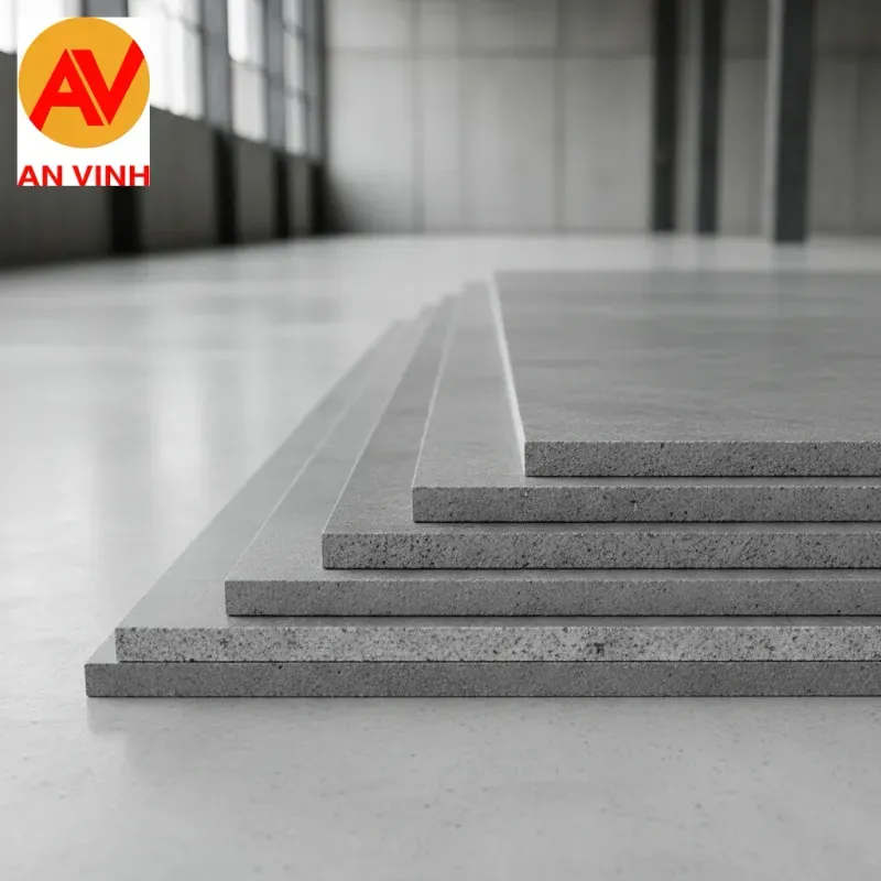 Bảng tra cứu trọng lượng tấm Cemboard chuẩn theo độ dày (Kích thước 1220x2440mm)
