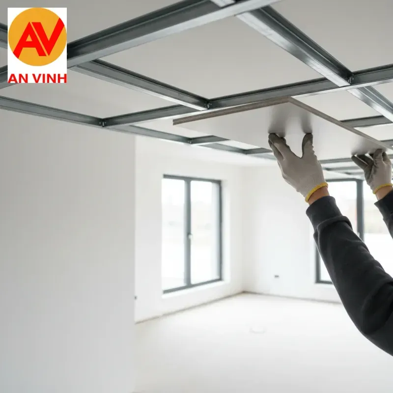 1. Nhóm làm trần (Mỏng, nhẹ, dễ thi công treo)