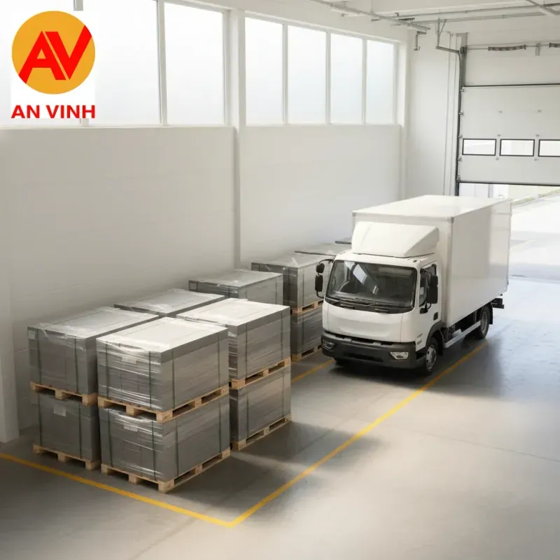 Bài toán Logistics: Dùng khối lượng tấm để tối ưu chi phí vận chuyển