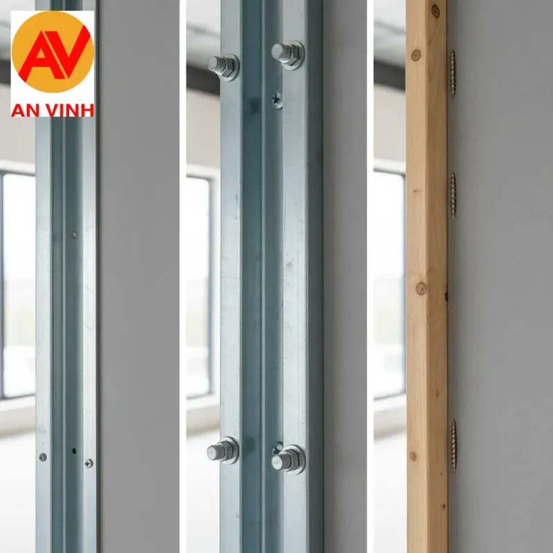 So sánh các loại vật liệu làm khung xương vách cemboard: Thép mạ, nhôm hay gỗ?