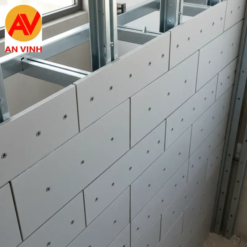 Bước 2: Lắp đặt tấm & Khoảng cách bắt vít cemboard