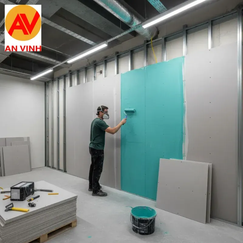 Giải pháp chống ẩm cho làm vách bằng tấm cemboard (WC, Bếp)