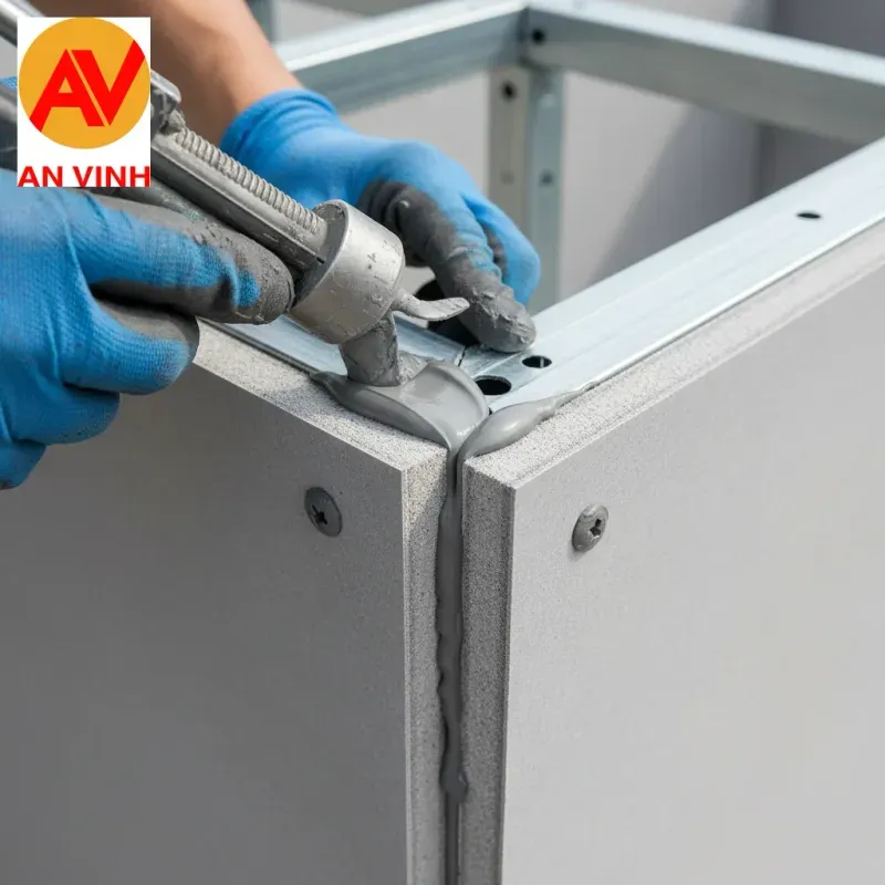 Checklist thi công tấm cemboard chịu nước chuẩn chỉnh (Tránh thấm mép, nứt ron)